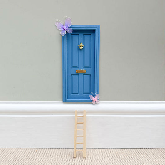 Butterfly Land - True Blue Hand Painted Magic Door