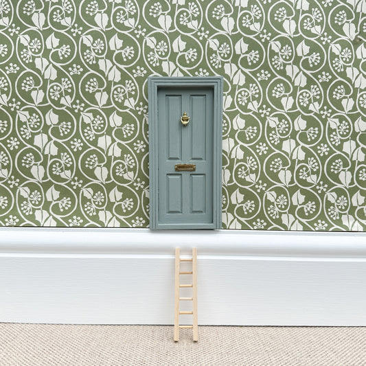 Hand Painted Fairy Door - Sage Green