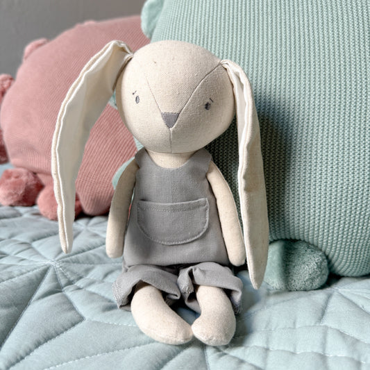 Handmade Cotton Linen Soft Toy Bunny