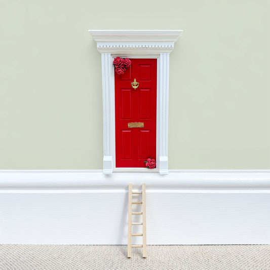 Floral Touch - Red Manor Fairy Door