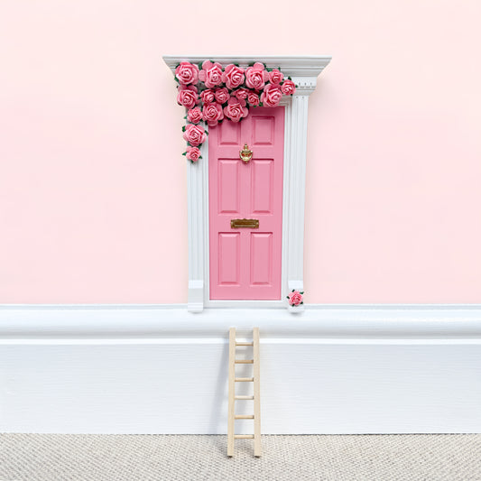 Flower Fairy - Pink Manor Fairy Door